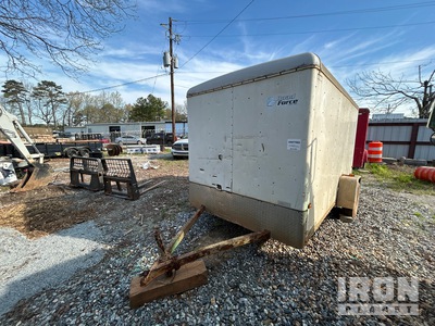 2007 Wells Cargo 12 ft S/A مقطورة ذو كبينة مغلقة