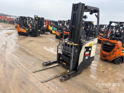 2020 Crown RM6025-45T 4500 lb Reach Truck