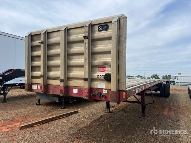 2007 Great Dane 48 ft T/A Flatbed Trailer
