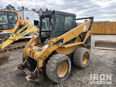 2005 Cat 268B High Flow XPS Chargeuse à direction à glissement