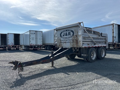 2015 Nahanni PTR2PT1400 14 ft T/A Pup Dump Trailer