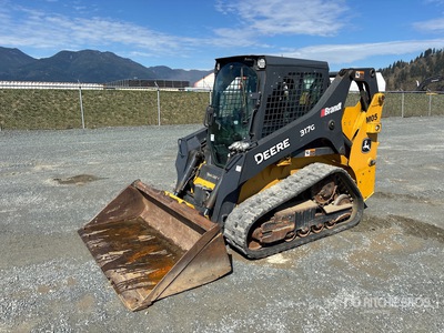 2017 John Deere 317G High Flow Compacte Schranklader