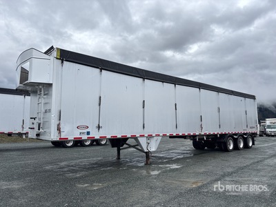 2024 Ty-Crop 53 ft x 102 in Tri/A Moving Floor Open-Top Hout snippers aanhanger