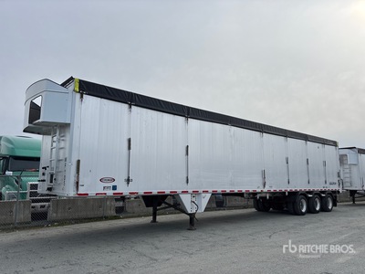 2024 Ty-Crop 53 ft x 102 in Tri/A Moving Floor Open-Top Chip Trailer