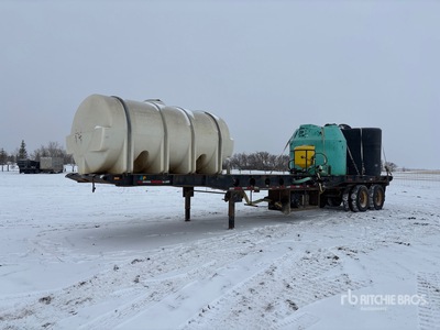 1970 Highboy 40 ft Sprayer Transport Trailer