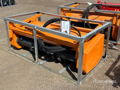 2026 Landhonor DUM-26-73W 60 in Skid Steer Drum Mulcher (Unused)