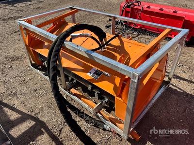 2026 Landhonor DUM-26-73W 60 in Skid Steer Drum Mulcher (Unused)