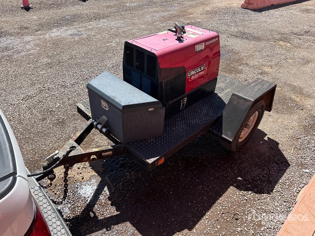 2012 Lincoln 225 Ranger 225 A Mobile Multi-Process Engine Driven Welder ...