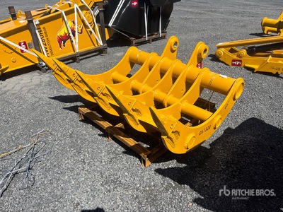 2026 HW RAKE32065 65 in Excavator Rake - Fits Cat 320 (Unused)