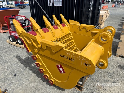 2026 HW BKT336D66SKEL 66 in 1.55 m3 Skeleton Excavator Bucket - Fits Cat 336D (Unused)
