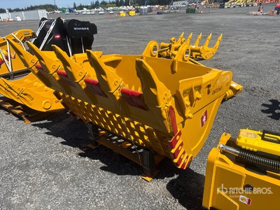2026 HW BKT336D66SKEL 66 in 1.55 m3 Skeleton Excavator Bucket - Fits Cat 336D (Unused)