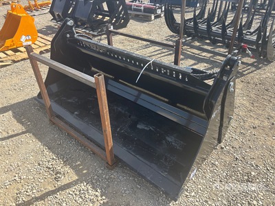 2026 GIYI GY-KH72F 72 in Multi-Purpose Skid Steer Bucket (Unused)