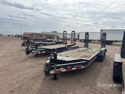 2016 Felling F16 21 ft T/A Equipment Trailer