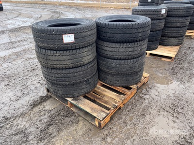 Quantity of (8) Continental 235/65R16 Pneus
