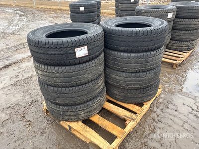 Quantity of (8) Continental 235/65R16 Pneus