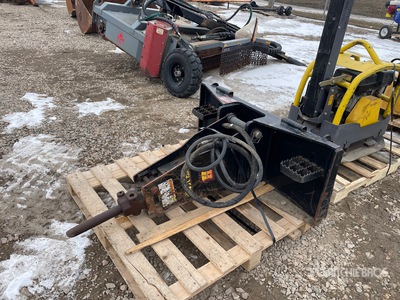 Huskie HH300 11 in スキッドステア油圧式ハンマー