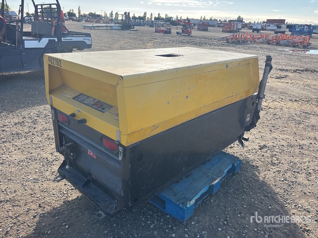 2011 Atlas Copco XAS185KD7 Skid-Mounted Air Compressor