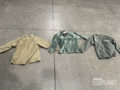 (2) Cold Weather Shirts, (96) Cold Weather Jackets & Assorted Items