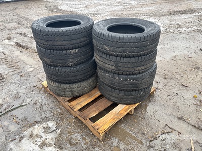 Quantity of (8) Continental 235/65R16 Pneus