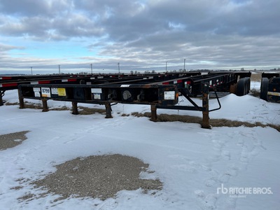 2019 Cheetah 40 ft Quad/A Container Trailer