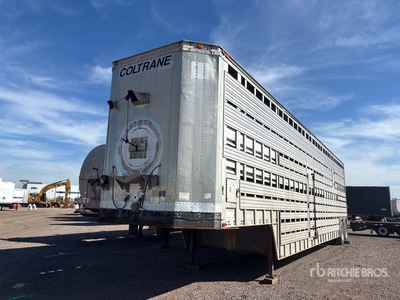 2003 Coltrane 37 ft T/A Livestock Trailer