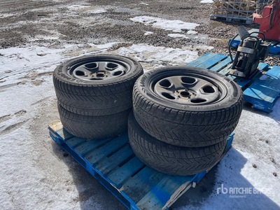 Quantity of (4) Good Year Eagle Enforcer winter 245/55R18 Tires