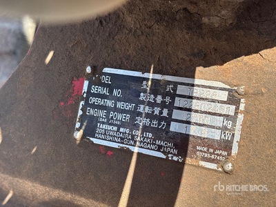 2013 Takeuchi TB228 Mini Excavator