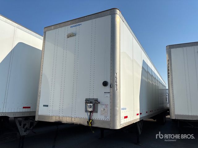 2023 Wabash 53 ft x 102 in T/A Van Trailer