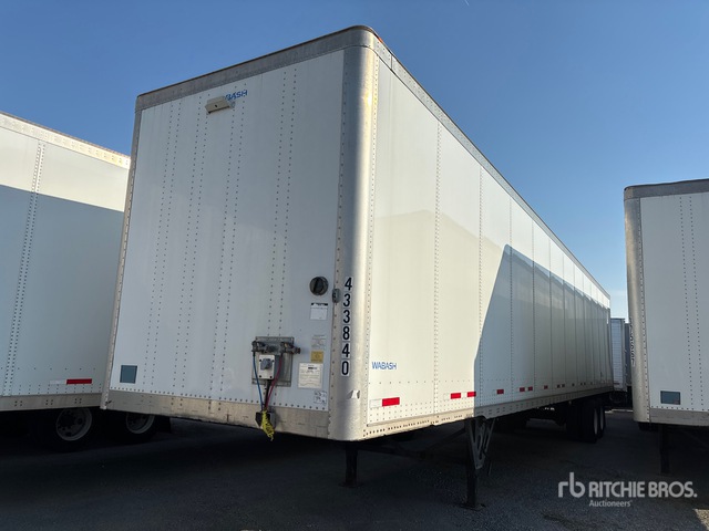 2024 Wabash 53 ft x 102 in T/A Van Trailer