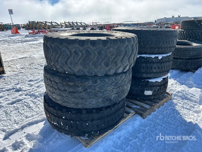 Quantity of (6) 17.5R25 Tires