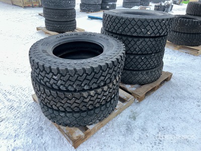 Quantity of (7) 11R24.5 Tires