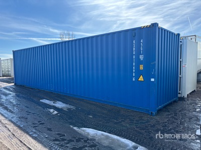 2023 40 ft High Cube Storage Container