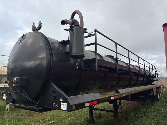 2011 Galyean 130 bbl T/A Vacuum Tanker Trailer