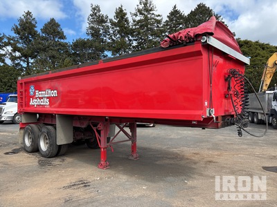 2023 CWS 7.6 m T/A End Dump Trailer