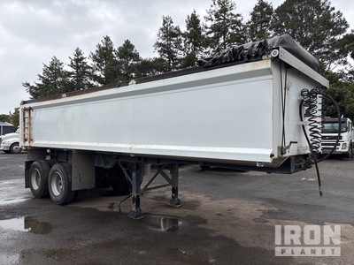 2021 CWS 7.7 m T/A End Dump Trailer