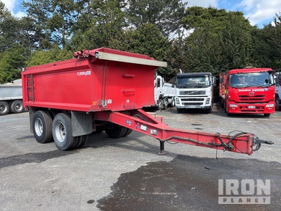 2020 CWS 3.9 m T/A Pig End Dump Trailer