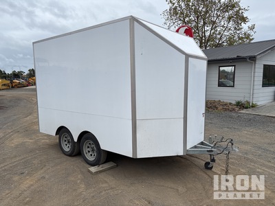 2019 Custom Built 3.65 m T/A Enclosed Utility Trailer