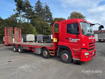 2012 Nissan Quon 8x4 Twin-Steer Flatbed Tipper Truck