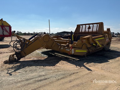 2014 K-TEC 1233 4 Tire Ejector Pull Scraper