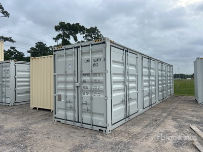 2025 40 ft High Cube Multi-Door Contenedor de almacenamiento