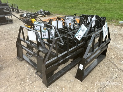 Quantity of (12) 2026 Mower King SA Skid Steer Forks (Unused)