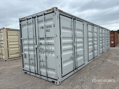2026 40 ft High Cube Multi-Door Kontener magazynowy