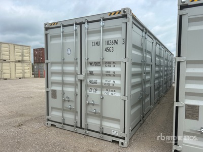 2026 40 ft High Cube Multi-Door Storage Container