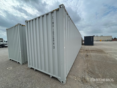 2026 40 ft High Cube Multi-Door Storage Container