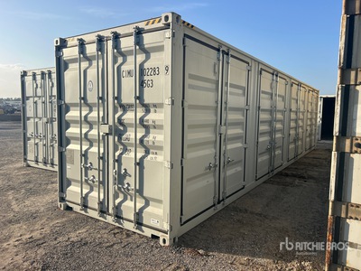 2026 40 ft High Cube Multi-Door Storage Container