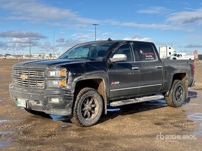 2015 Chevrolet Silverado 1500 LTZ 4x4 Crew Cab Pickup