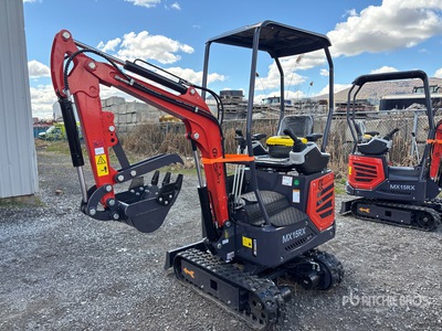 2025 CFG MX15RX Mini Excavator (Unused)