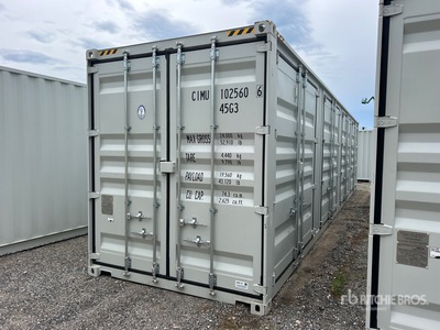 2026 40 ft High Cube Multi-Door Contenedor de almacenamiento