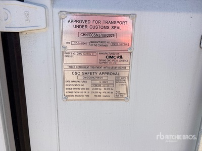 2026 40 ft High Cube Multi-Door Storage Container