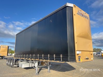 2020 Vawdrey 8.3 m Tri/A B-Double Lead Przyczepa burtowa